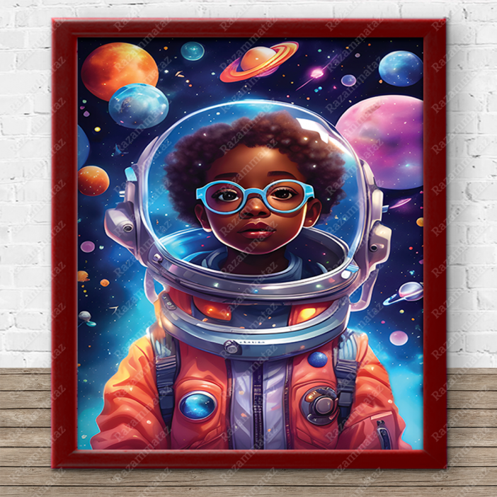 Black Girl Astronaut B